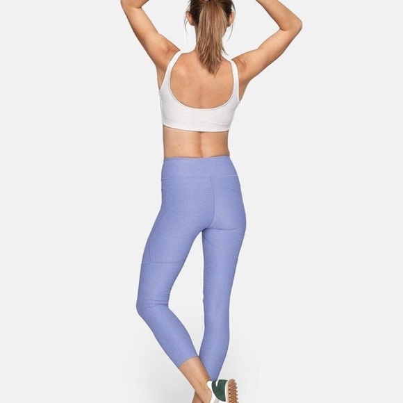 Outdoor Voices Light Blue Warmup Leggings - Picture 2 of 4